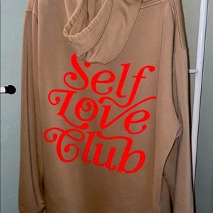 lonely ghost self love club hoodie